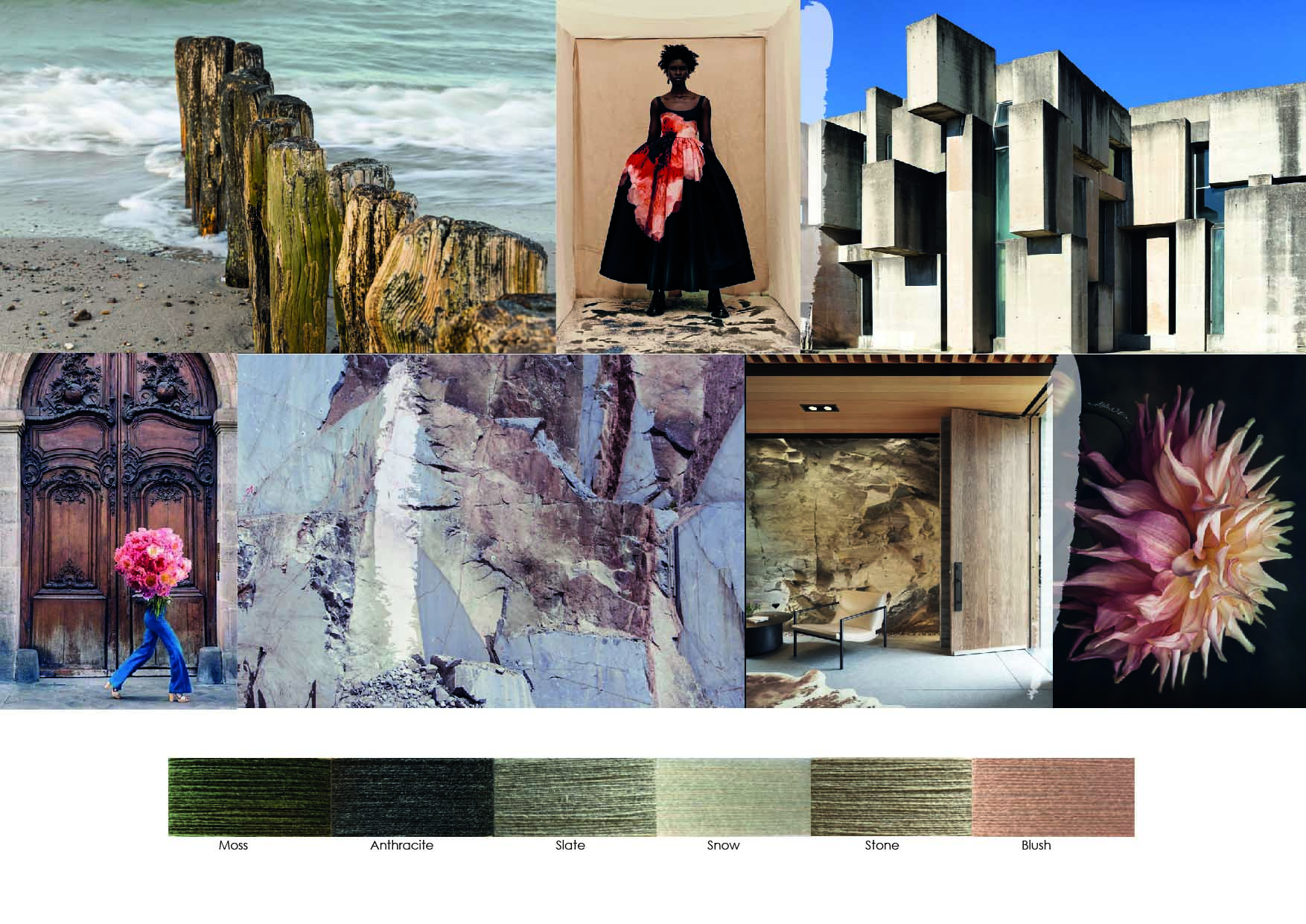 Moodboard save Kate Knight the Cashmere designer Freelance Knitwear Designer Moodboard SS22