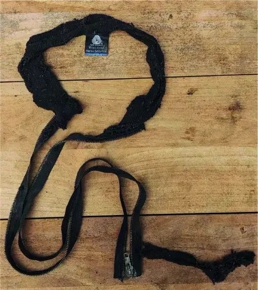decomposed wool jacket